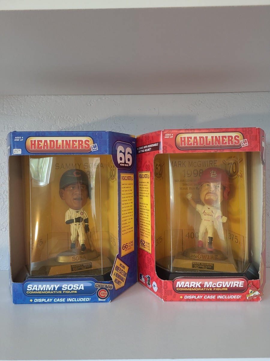 Mark McGwire & Sammy Sosa Bobbleheads - Headliners XL