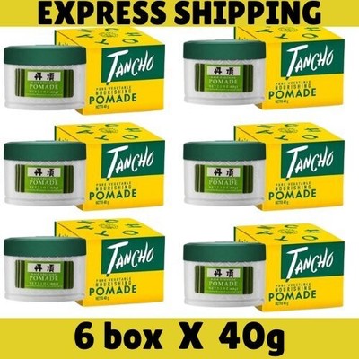 6X  TANCHO POMADE NOURISHING HAIR CREAM SHINE STYLING GROOM PURE VEGETABLE 40g