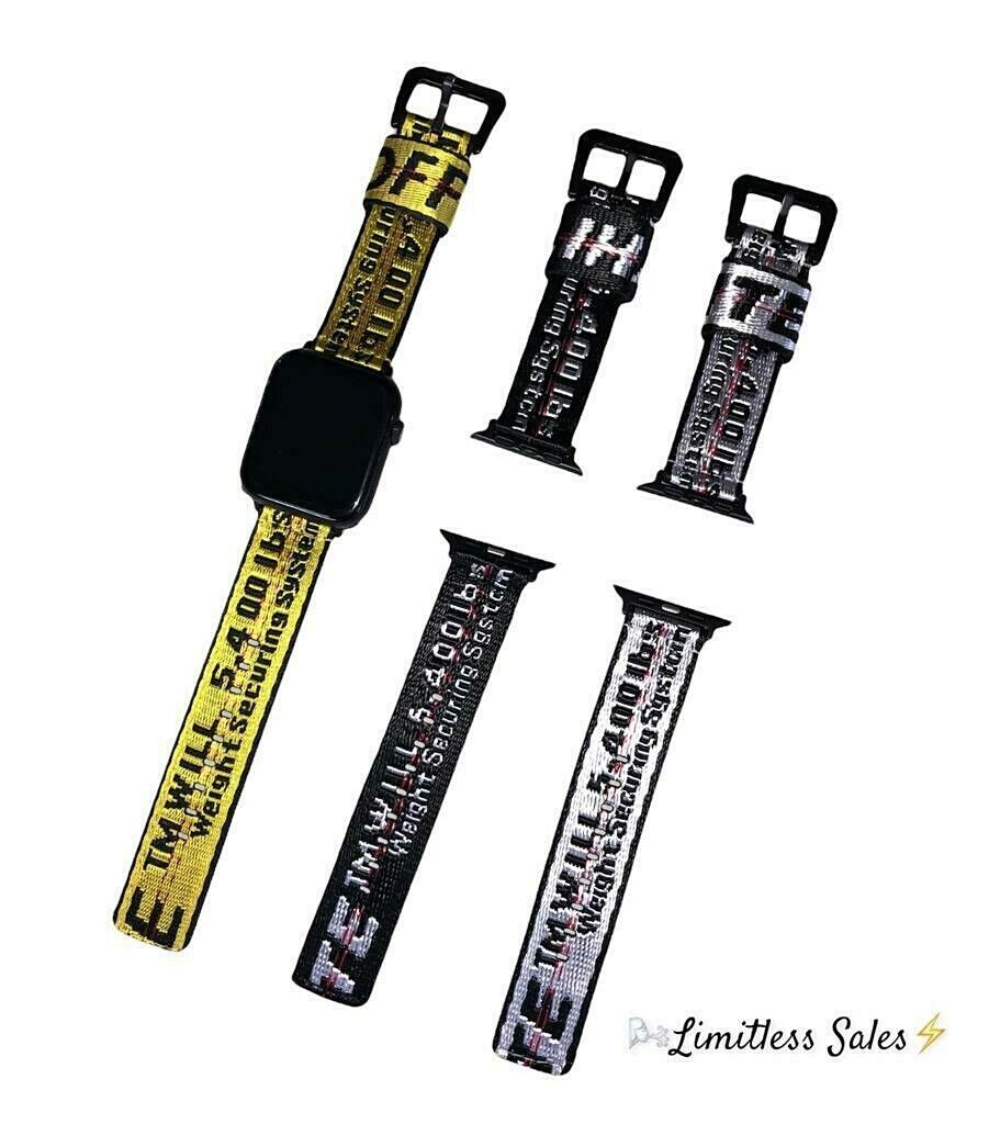 Off-White Apple Watch Band –