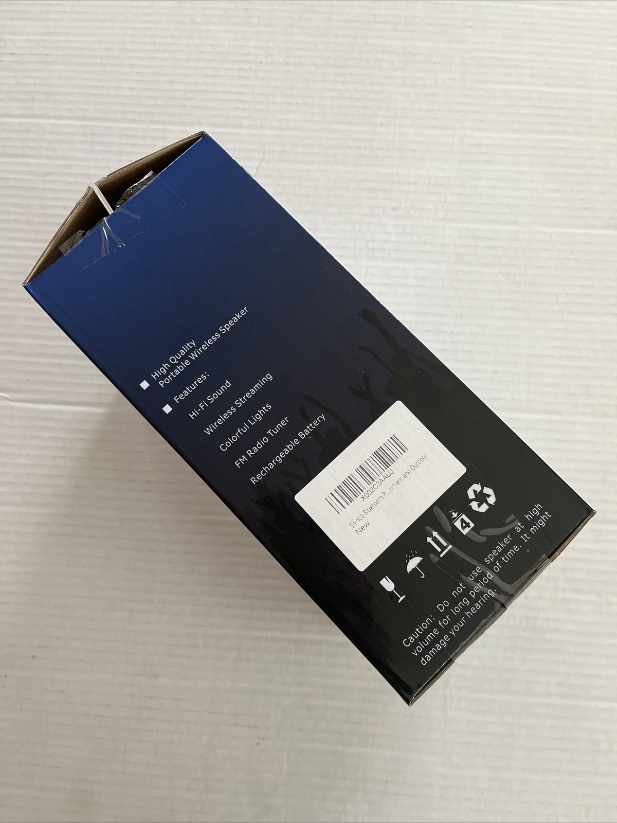 Parlante Bluetooth portátil con LED, ideal para audio de entretenimiento en casa y al aire libre, imagen 9