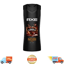 Axe Dark Temptation Refresh Long Lasting Men's Body Wash, Dark Chocolate, 16 oz