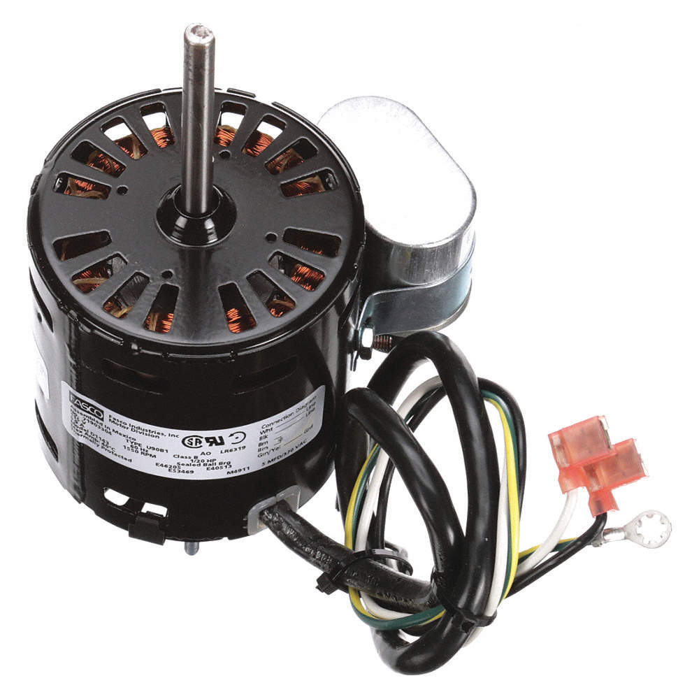 FASCO D1143 Motor,1/20 HP,1550 rpm,3.3,115V 46MV81