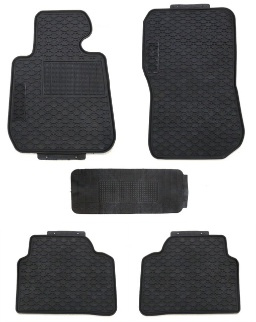 BMW OEM Black Rubber Floor Mats SPORT 20122018 F30 Sedan F31 Wagon