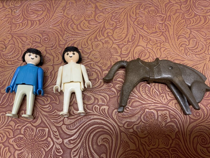 VINTAGE GEOBRA PLAYMOBILE 1974 THREE PIECES