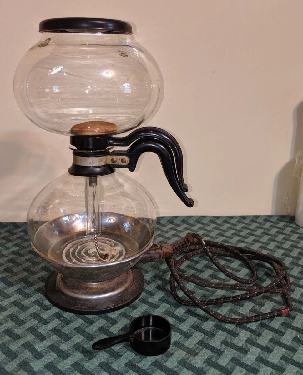 Vintage Silex PYREX Vacuum Double Bubble Glass Coffee Percolator