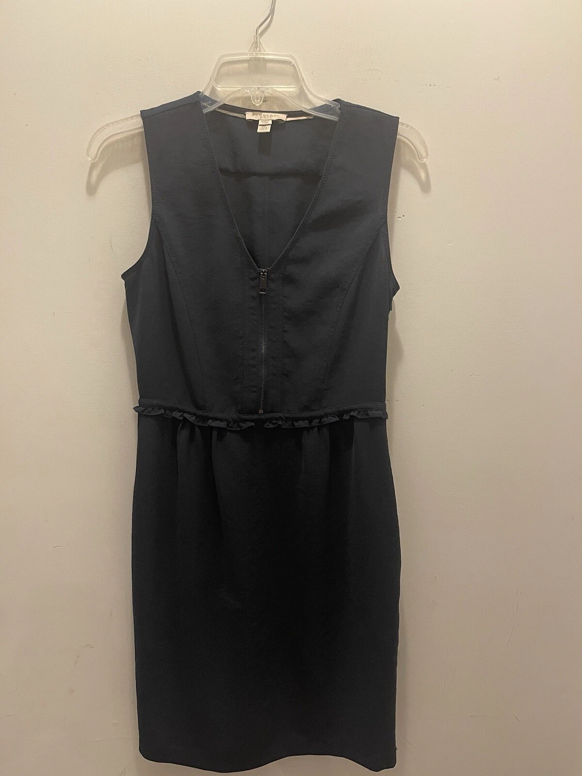 Burberry Brit abito senza maniche con cerniera anteriore