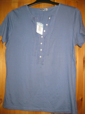 Blue Motion women's shirt size M 40/42 blue tone fashionable New