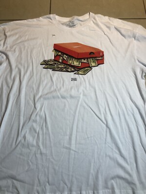 point blank Shoe Money white shirt size 3xl