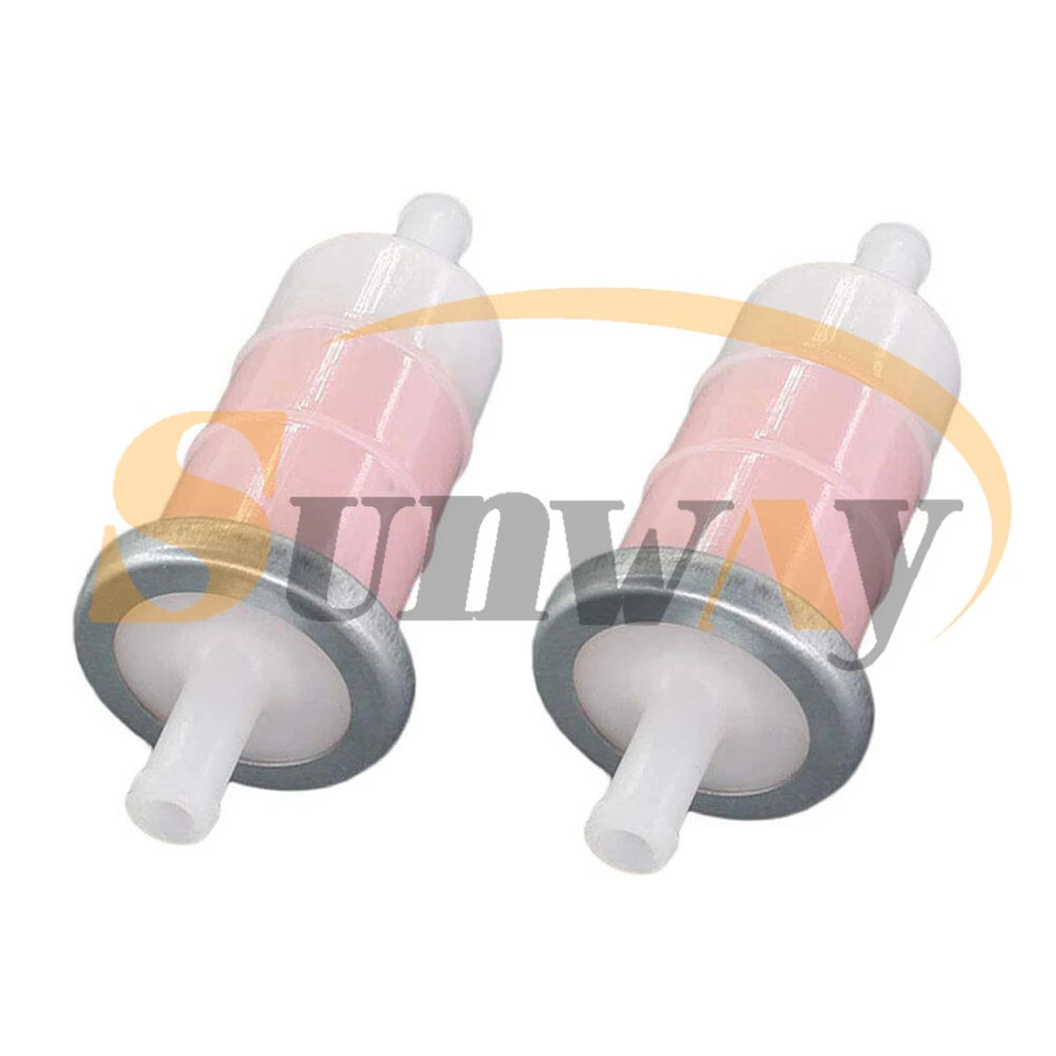 2x Filtre à Essence 8mm pour Yamaha FZR V-MAX VMAX VMX-12 Virago FJ Road Star - Photo 2/4