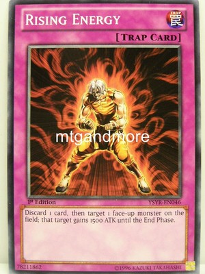 Yu-Gi-Oh - 3x Rising Energy - YSYR - Starter Deck Yugi Reloaded engl