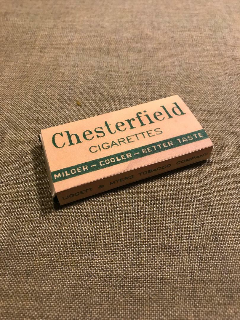 c ration cigarettes for sale WWII US Army USMC K-Ration Small Chesterfield box