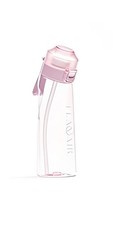 Flavair 650ml Tritan Reusable Air Water Bottle with 3 Flavours  (Pink)