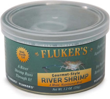 Fluker's Gourmet Canned River Shrimp Reptile Food 1.2 Oz