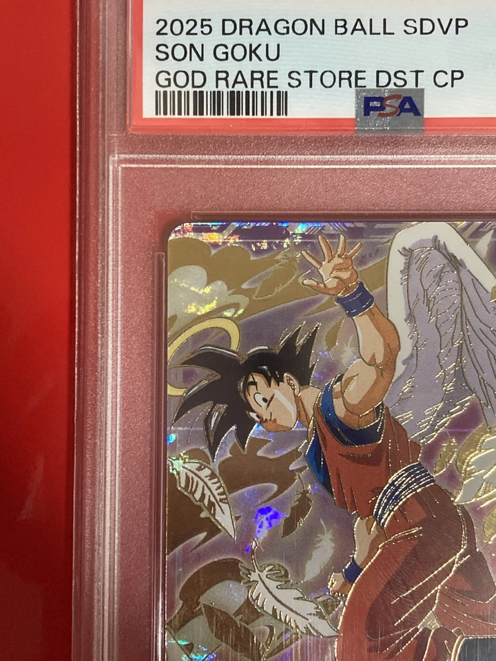 2025 PSA 10 SDVP-020 Angel Son Goku God Rare Dragon Ball Divers Japanese - Image 2 of 4