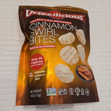 DRIZZILICIOUS MINI RICE CAKE CINNAMON SWIRL BITES 113g USA