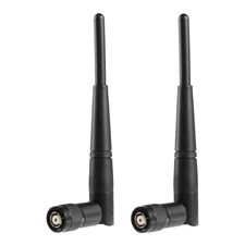 5dBi 2.4GHz WiFi Antenna RP-TNC Male Replacement Compatible Black