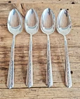 Towle Rambler Rose Sterling Silver 8.5" Serving Spoon 4-Pc Set 286g