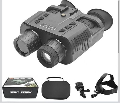 Night Vision Goggles，Qpingan 4K HD Infrared Tactical Night Vision Binoculars for
