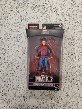 Marvel Legends What If...  Zombie Hunter Spidey BAF The Watcher New Sealed...
