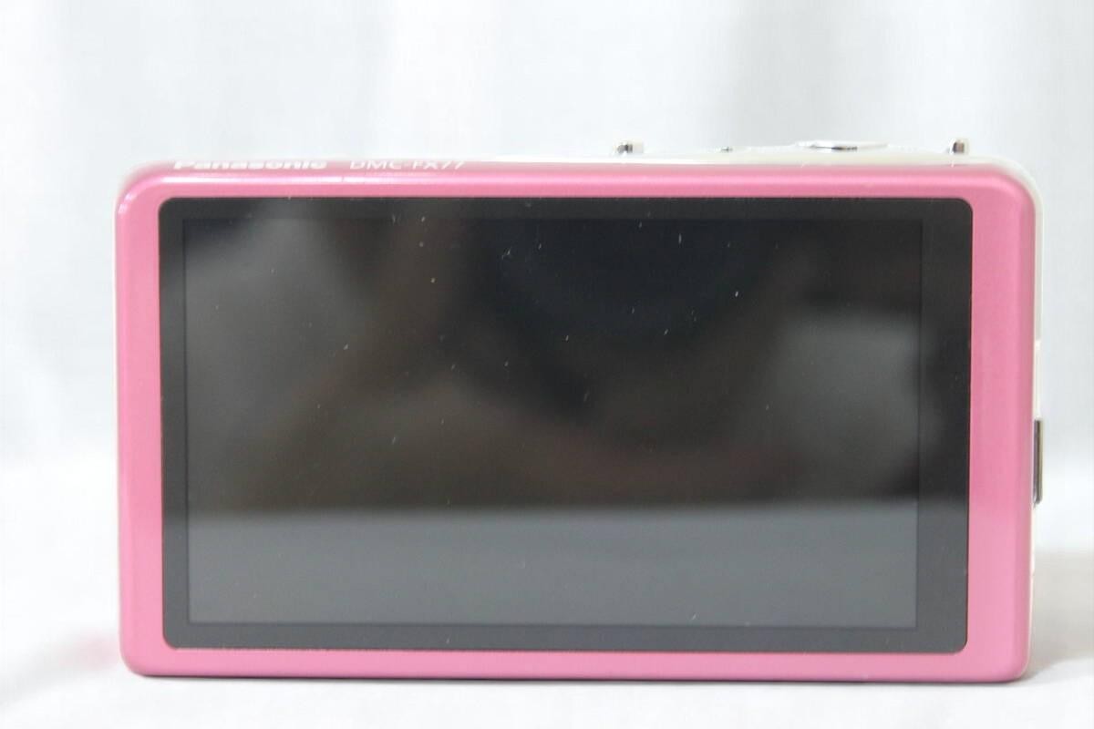LUMIX DMC-FX77 ピンク Panasonic Lumix DMC-FX77 Pink Compact Digital Camera