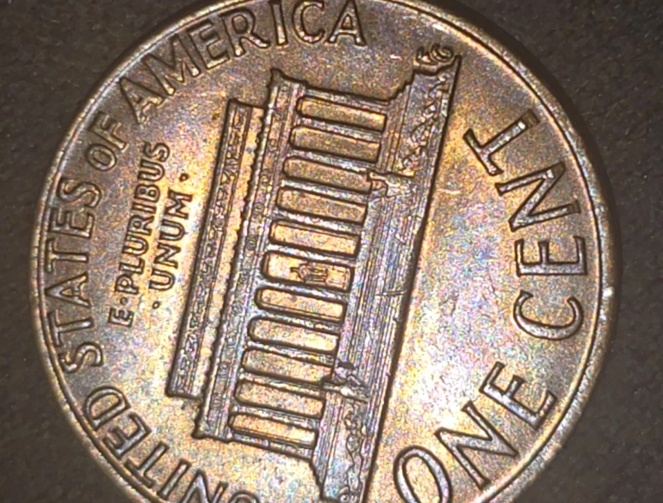 Penny Lincoln Memorial 1973 sin como nuevo - errores raros DD "73", recortado "NT" Foto 3 de 4