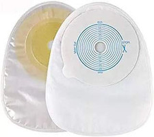 Disposable Colostomy Bags One-Piece Closed Stoma Bag Ostomy,Max Cut to Fit 20-65