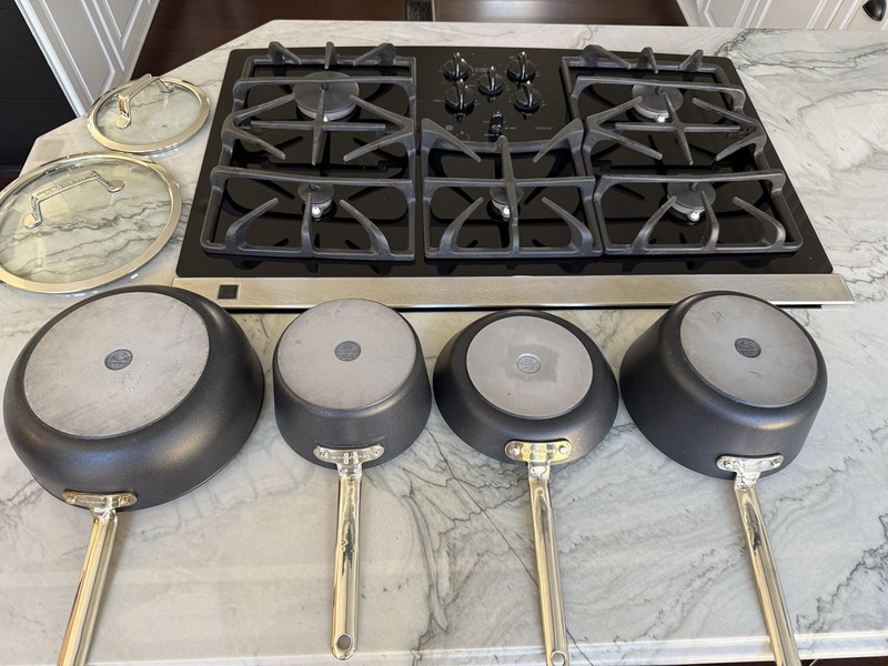 Scanpan 6-Piece Nonstick Cookware made in Denmark