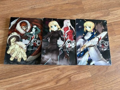 Fate Zero Manga English Lot 1-3 Very Good Condition