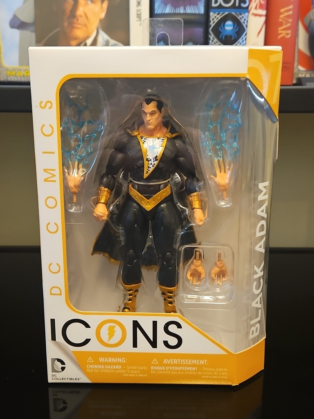 S #07 Black Adam - Dc Collectibles 2015, New Nib