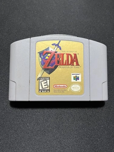 New ListingLegend of Zelda: Ocarina of Time (Nintendo 64, N64, 1996) Authentic, Tested/Work
