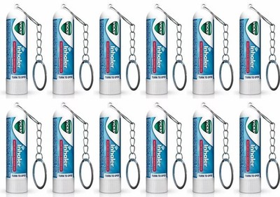 Vicks Schlüsselanhänger Inhalator Linderung bei Erkältung Nasennebenhöhlen...