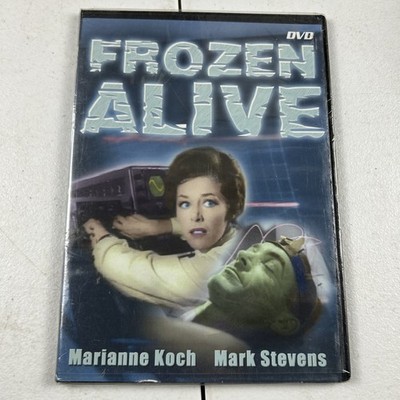 Frozen Alive DVD 2006 Sci-Fi Classic Marianne Koch Mark Stevens B&W Suspended