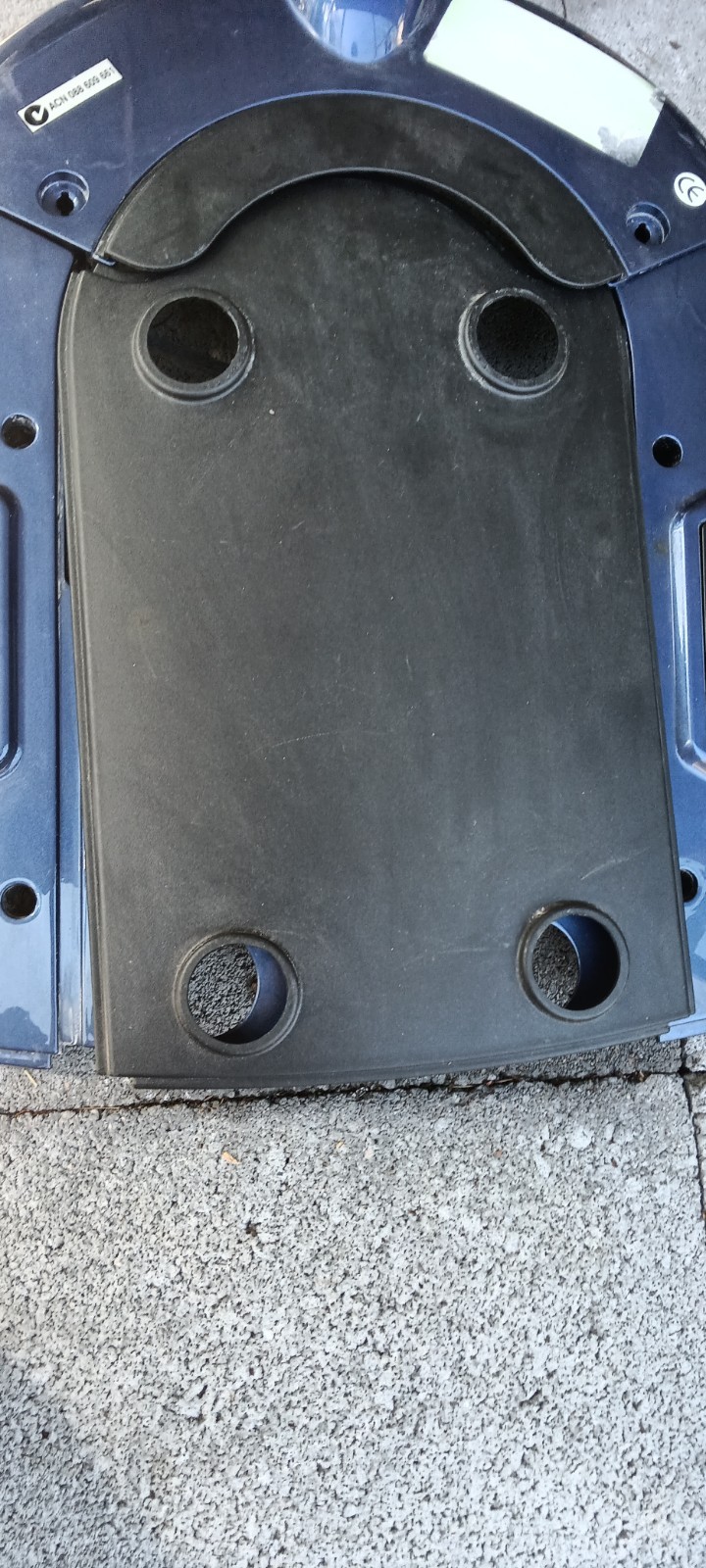 Jet 3 Ultra Blue Shroud With Fender Covers For Power Wheelchair