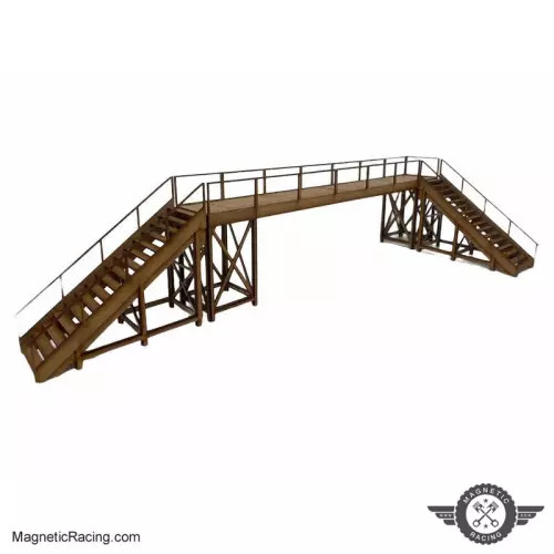 Magnetic Racing 025 Footbridge animez vos soirées de course de slot avec ce pont 5 positions