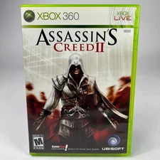 Assassin's Creed II Microsoft XBox 360 Video Game Ubisoft Complete with Manual
