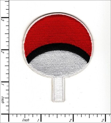 26 Pcs Embroidered  Iron on patches Naruto Uchiha Clan 55x71mm AP024nT