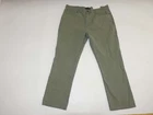 Lucky Brand Men's 223 Straight Leg 5 Pocket Canvas Pants 40 x 32 NWT Green