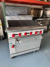 American Range AR-3RB 36" Gas Range w/ Charbroiler & Oven PROPANE OPEN BOX