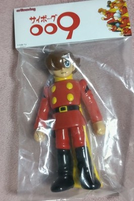 Artisan Cyborg 009 Joe Shimamura Soft Vinyl 60th Anniversary Figure Japan F/S