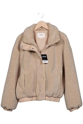 Pull & Bear Jacke Damen Anorak Jacket Kurzmantel Gr. XL Baumwolle Beige #647rcp4
