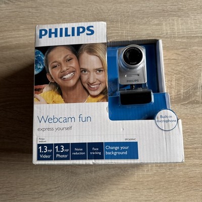 Philips SPC530NC/00  Webcam Kamera Grau)