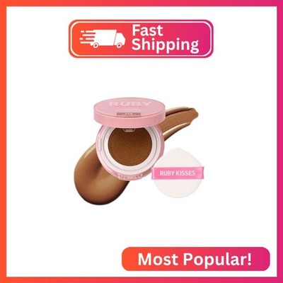 Ruby Kisses Cushion Foundation, Full Coverage Korean Makeup, Lightweight & Long