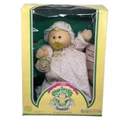 VINTAGE CABBAGE PATCH KIDS BLONDE HAIR GIRL DOLL PREEMIE W PACI IN ORIGINAL BOX