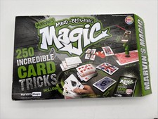 Marvin's Magic - Ultimate 250 Card Tricks Set - Ages 8 Up, Adults Opened Read