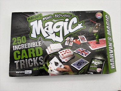 Marvin's Magic - Ultimate 250 Card Tricks Set - Ages 8 Up, Adults Opened Read