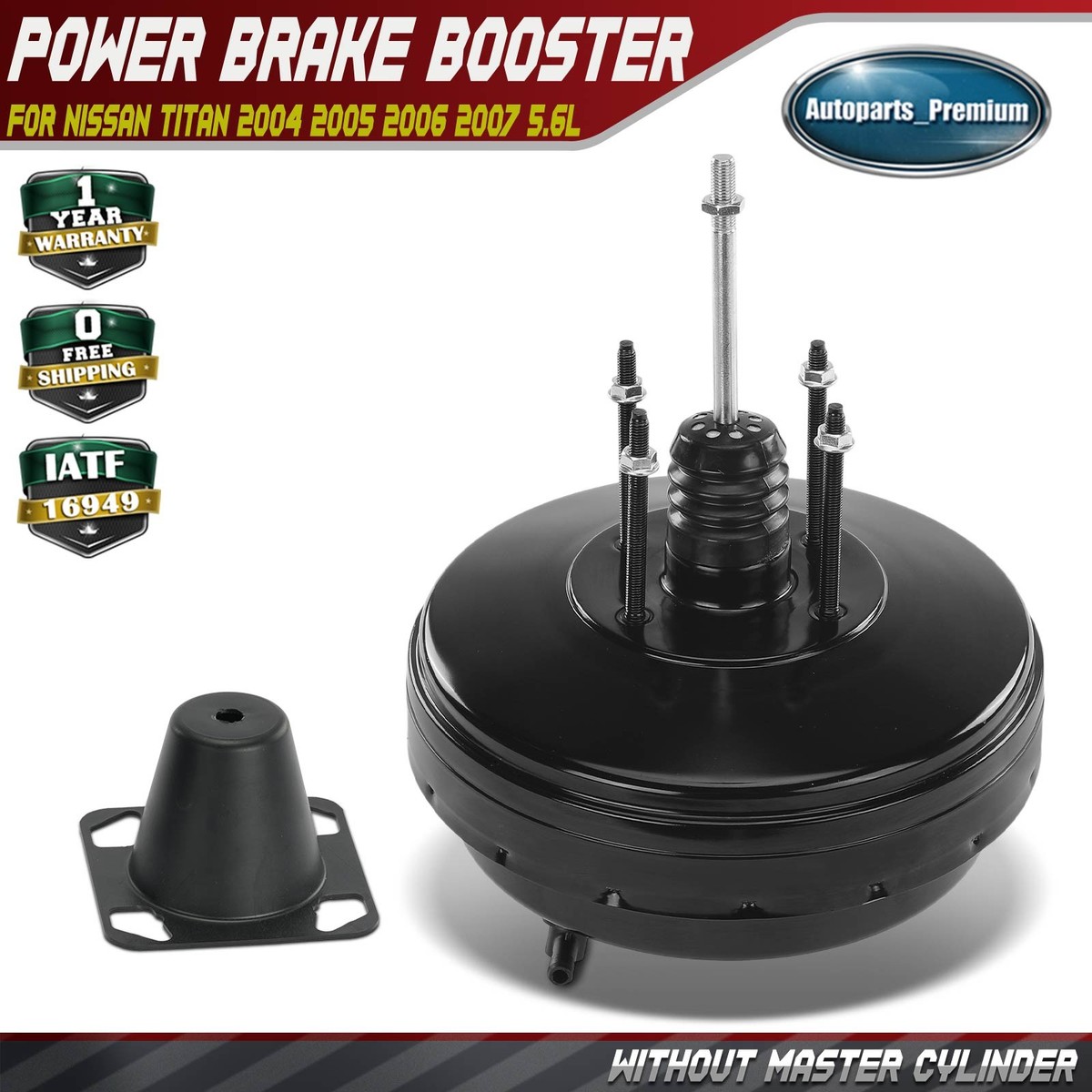 Steel Power Brake Booster for Nissan TITAN 2004 2005 2006 2007 5.6