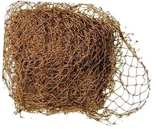 Knotted Netting - Camo Netting to Customize, Hunting Gear, Camouflage Brown