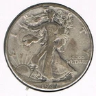 1947 D Walking Liberty Silver Half Dollar  400
