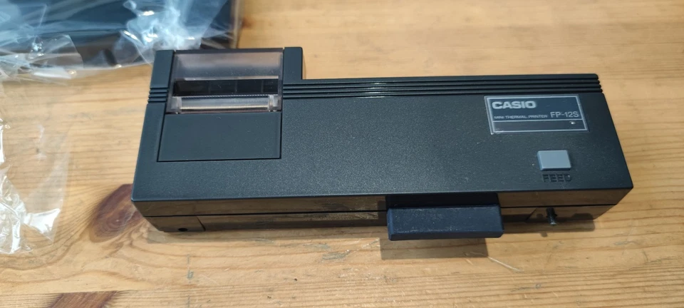 Casio FP-12S - Mini Drucker - Originalverpackt mit Anleitung & 2 Papierrollen - Neu - Bild 3 von 4