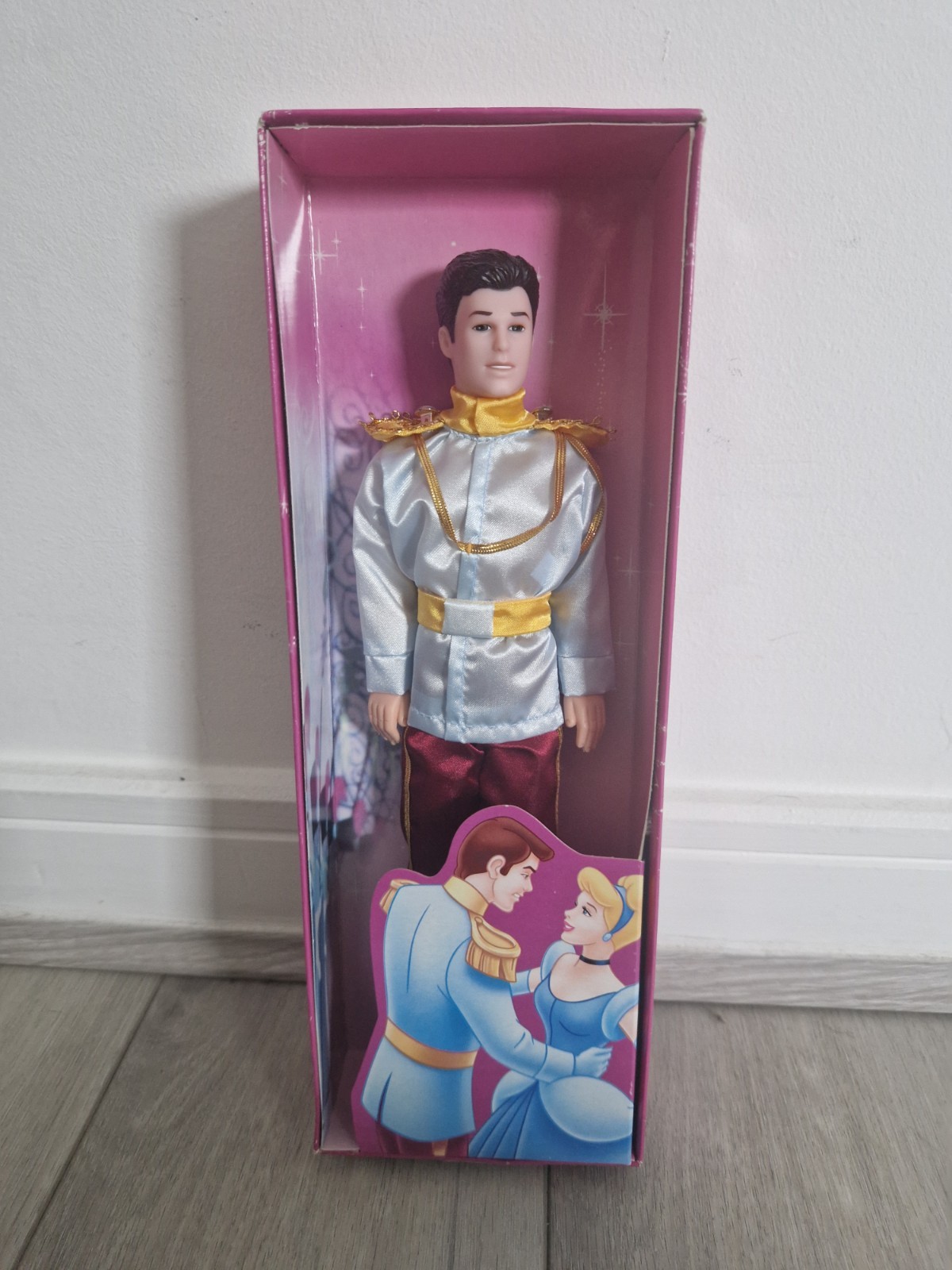 New Prince Charming Cinderella Disney 2002 De Agostini Doll